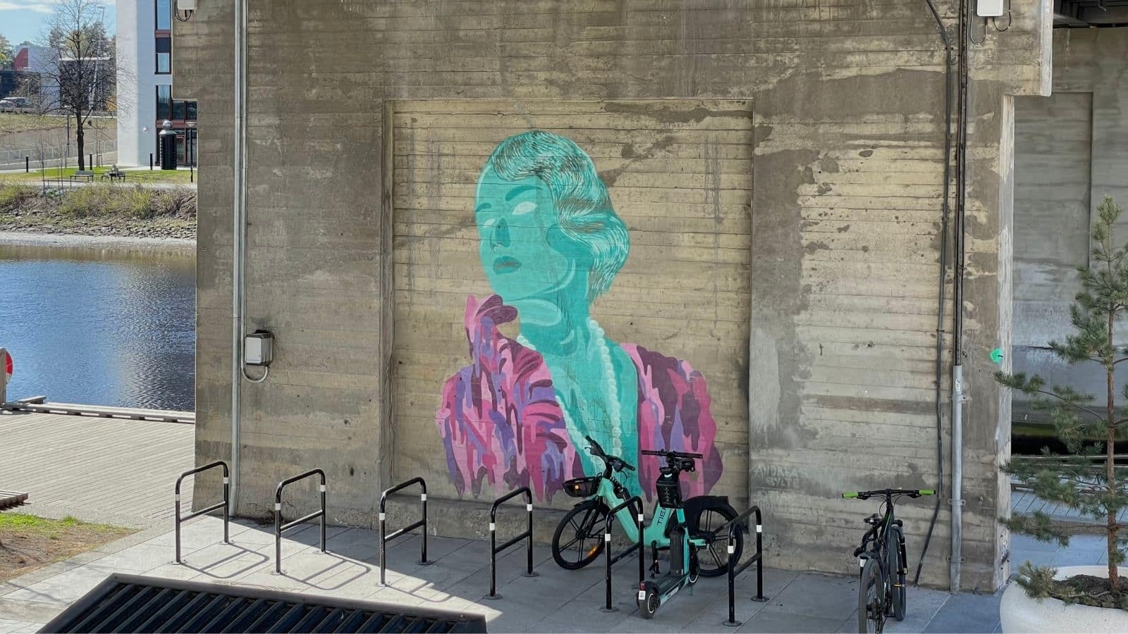 Urban kunst i Sandvika