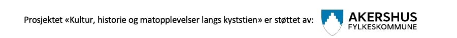 logo og tekst som om handler kyststi og Akershus Fylkeskommune sin logo 