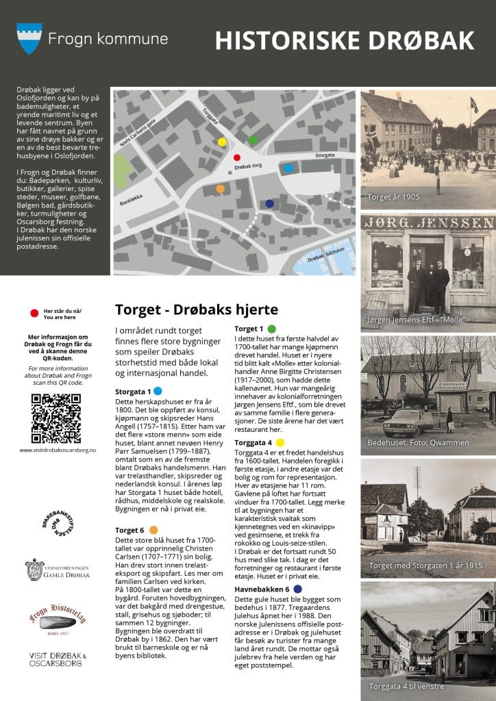 Historiske Drøbak - Torget - Drøbaks hjerte